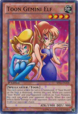 Toon Gemini Elf (V.2 - Starfoil Rare)