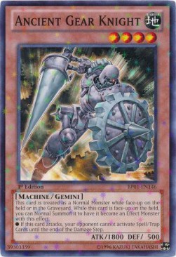 Ancient Gear Knight (V.2 - Starfoil Rare)