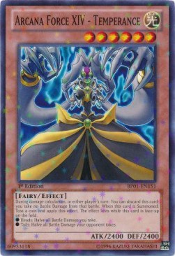 Arcana Force XIV - Temperance (V.2 - Starfoil Rare)