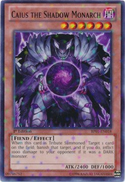 Caius the Shadow Monarch (V.2 - Starfoil Rare)