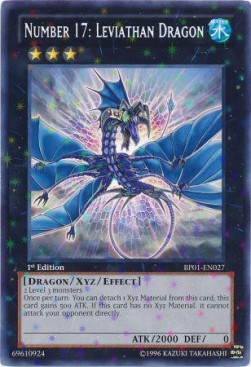 Number 17: Leviathan Dragon (V.2 - Starfoil Rare)