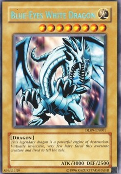 Blue-Eyes White Dragon (V.1 - Rare)