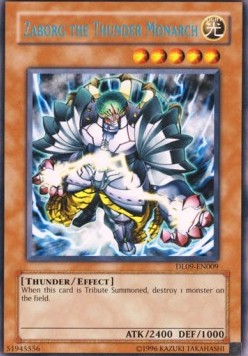 Zaborg the Thunder Monarch (V.1 - Rare)