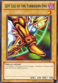 Left Leg of the Forbidden One (V.1 - Rare)