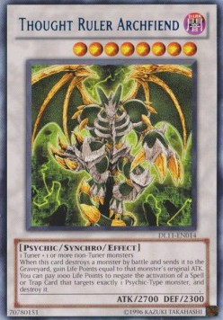 Thought Ruler Archfiend (V.1 - Rare)