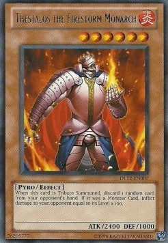 Thestalos the Firestorm Monarch (V.1 - Rare)