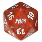 Red Magic 2013 D20 Die