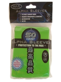 50 Max Protection Sleeves (Lime Green)