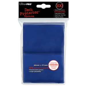 100 Ultra Pro Deck Protector sleeves (Blue)