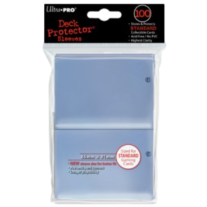 100 Ultra Pro Deck Protector sleeves (Translucent)