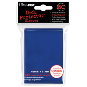 50 Ultra Pro Deck Protector Sleeves (Blue)