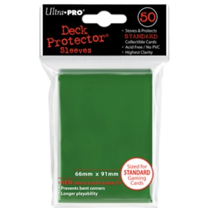 50 Ultra Pro Deck Protector Sleeves (Green)