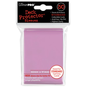 50 Ultra Pro Deck Protector Sleeves (Pink)