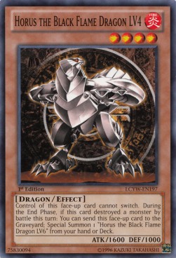 Horus the Black Flame Dragon LV4