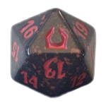 Return to Ravnica Rakdos D20 Die