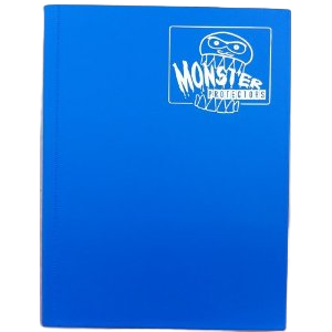 Monster: 9-Pocket portfolio for 360 cards (Matte Blue)