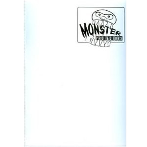 Monster: 9-Pocket portfolio for 360 cards (Matte White)