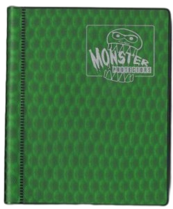 Monster: 2-Pocket portfolio for 64 cards (Green)