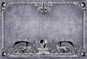 Dragon Shield - Arcane Dragons Playmat (Gray)