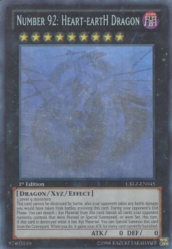 Number 92: Heart-eartH Dragon (V.3 - Ghost Rare)