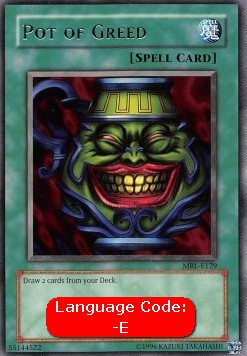 Pot of Greed (V.1 - Rare)