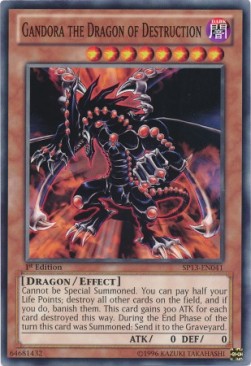 Gandora the Dragon of Destruction (V.1 - Common)