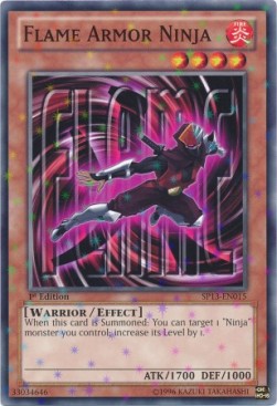 Flame Armor Ninja (V.2 - Starfoil Rare)