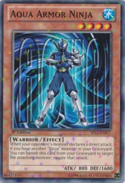 Aqua Armor Ninja (V.2 - Starfoil Rare)