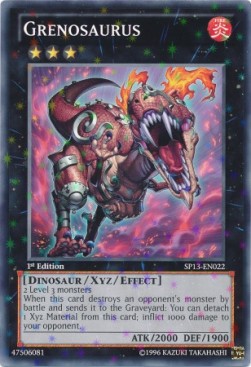 Grenosaurus (V.2 - Starfoil Rare)