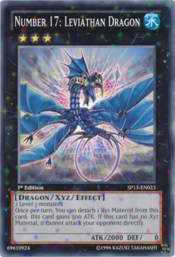 Number 17: Leviathan Dragon (V.2 - Starfoil Rare)