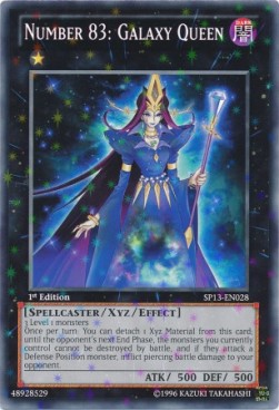 Number 83: Galaxy Queen (V.2 - Starfoil Rare)