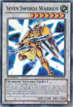 Seven Swords Warrior (V.2 - Starfoil Rare)