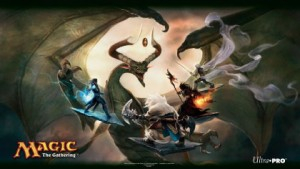 Magic 2013: Planeswalkers vs. Nicol Bolas Playmat