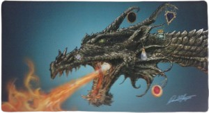 Dan Frazier: Mox Dragon (Blue) Playmat