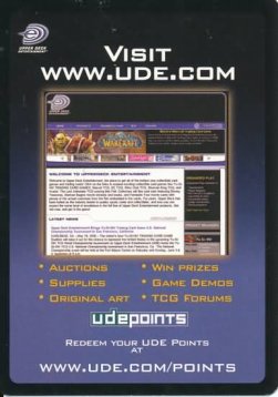 UDE Points Card