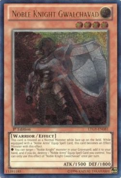 Noble Knight Gwalchavad (V.2 - Ultimate Rare)