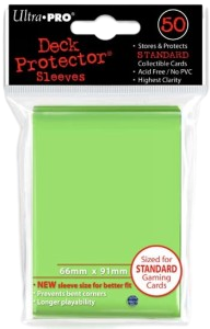 50 Ultra Pro Deck Protector Sleeves (Lime Green)