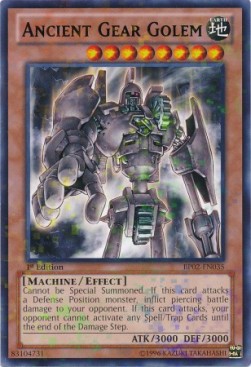 Ancient Gear Golem (V.1 - Mosaic Rare)