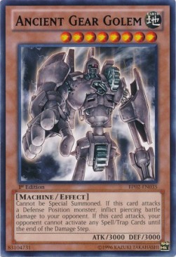 Ancient Gear Golem (V.2 - Rare)