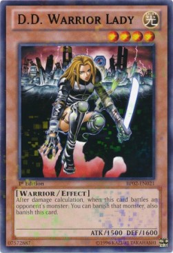 D.D. Warrior Lady (V.1 - Mosaic Rare)