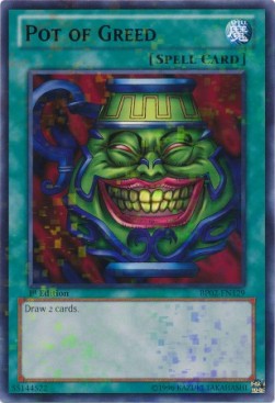 Pot of Greed (V.1 - Mosaic Rare)