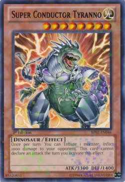 Super Conductor Tyranno (V.1 - Mosaic Rare)