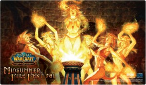 Midsummer Fire Festival 2013 Playmat