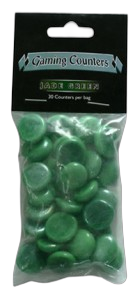 Arcane Tinmen Gaming Stones ("Jade" Green)