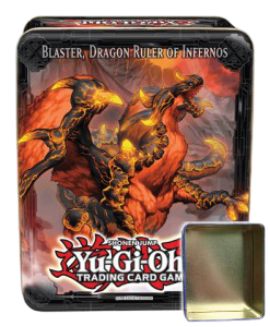 Collector's Tins 2013: Empty "Blaster, Dragon Ruler of Infernos" Tin