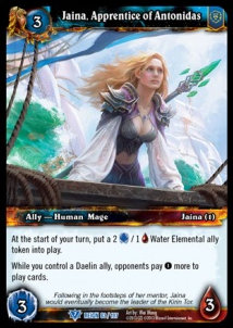 Jaina, Apprentice of Antonidas