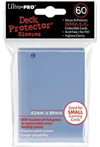 60 Small Ultra Pro Deck Protector Sleeves (Translucent)