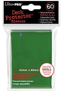 60 Small Ultra Pro Deck Protector Sleeves (Green)