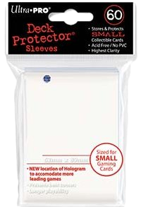 60 Small Ultra Pro Deck Protector Sleeves (White)