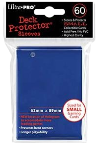 60 Small Ultra Pro Deck Protector Sleeves (Blue)